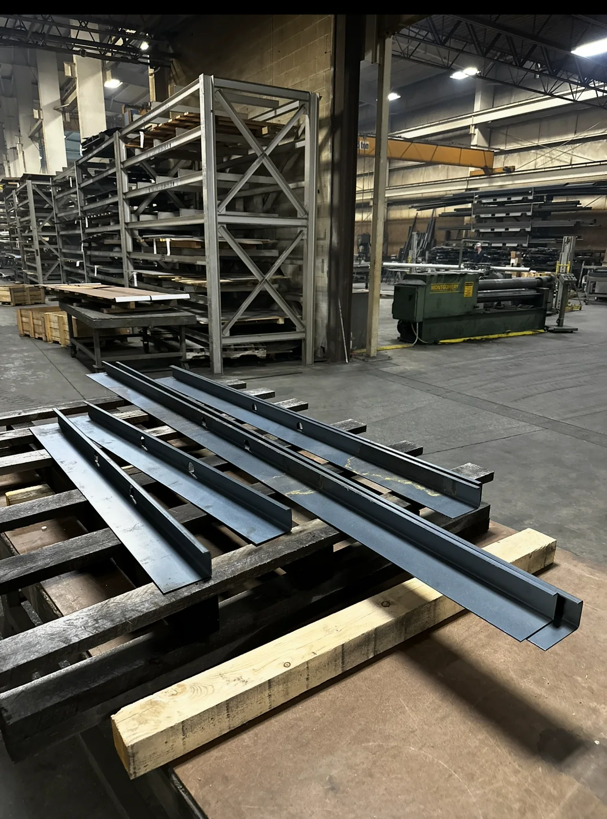 Five-foot filler forms in the Ohio manufacturing facility
