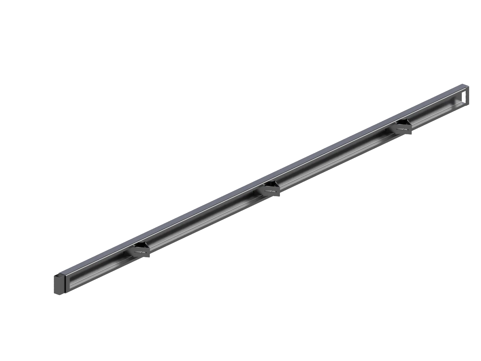 Straight flat work concrete form alternate rendering